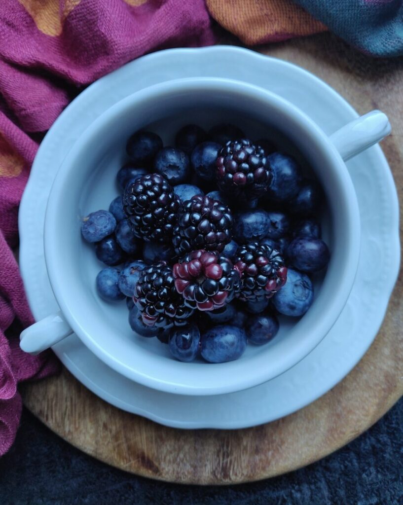 berries, blueberry, marion berry