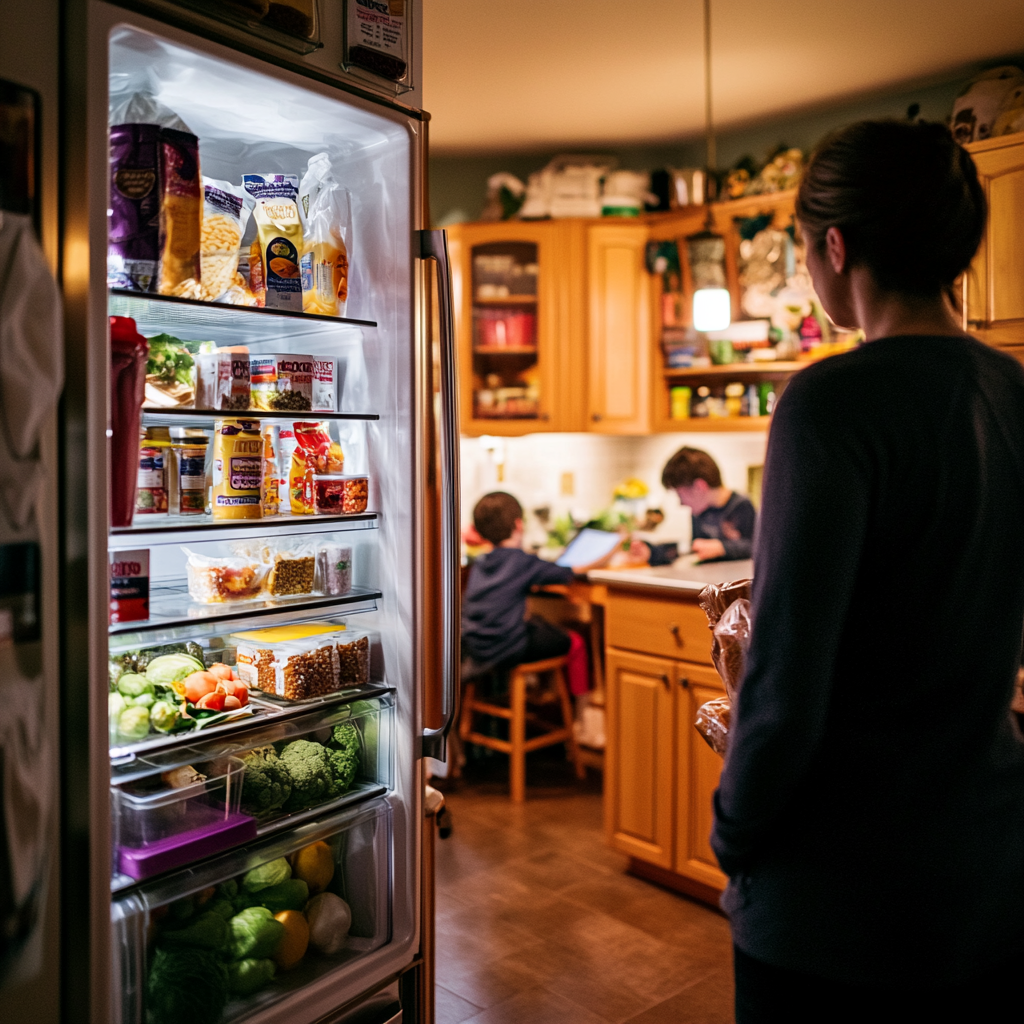 Staring into the fridge