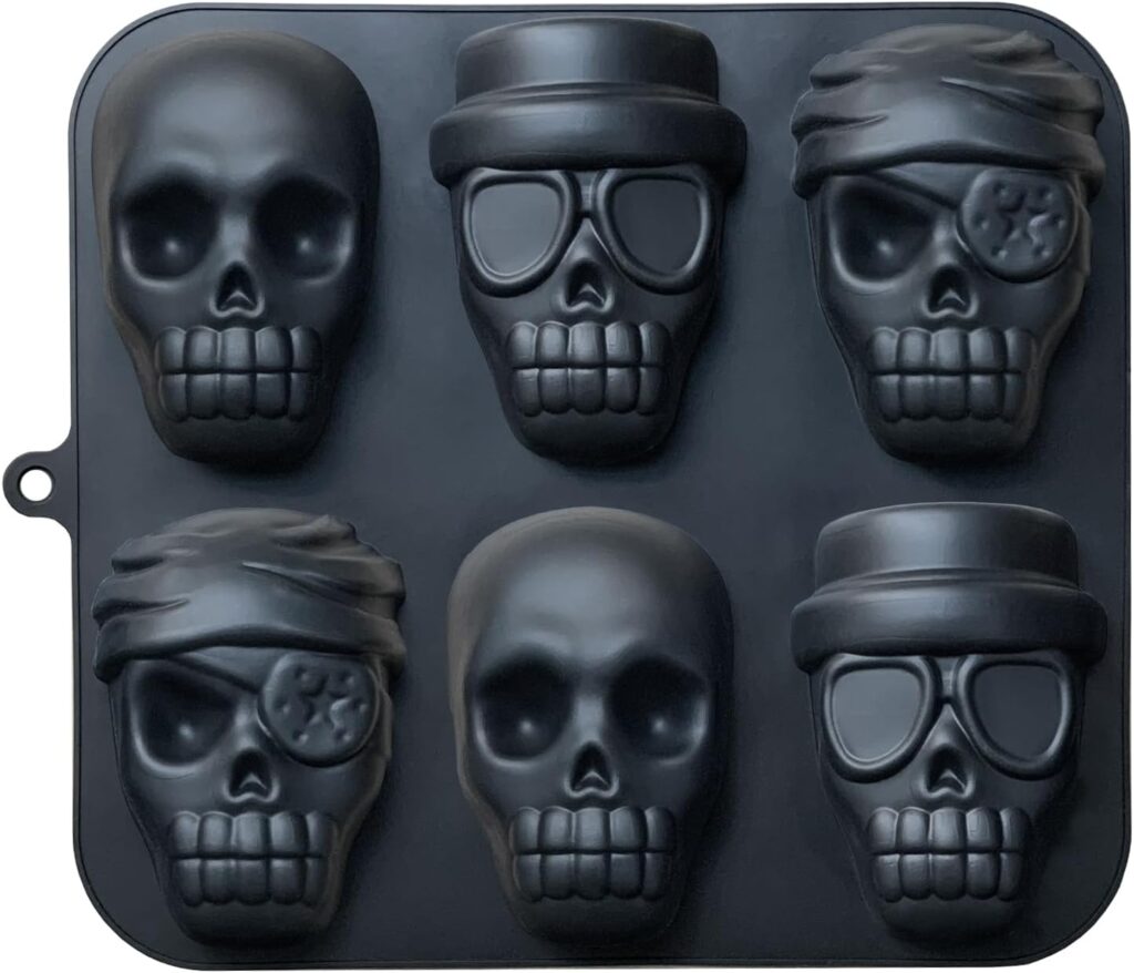 skull cake pan