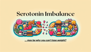 food graphic, serotonin imbalance