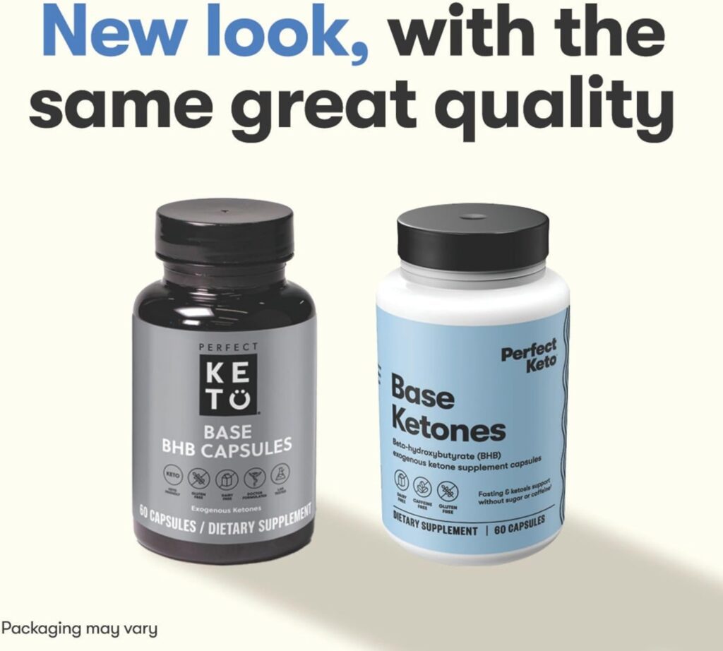 2 perfectketo bottles of base ketones