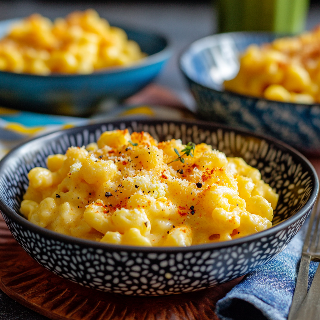 Keto Cauliflower Mac and cheese