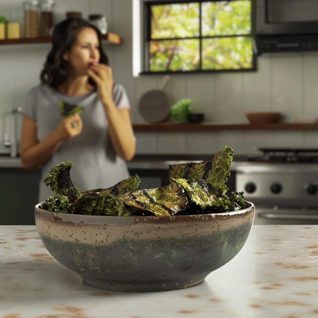 Crave Healthy Foods, like kale chips.