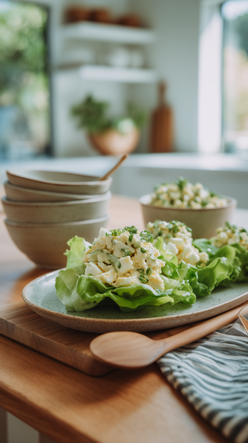 avocado egg salad bowl