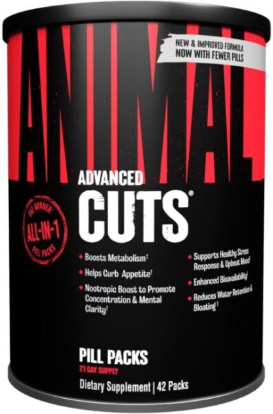 animal cuts thermogenic fat burner canister