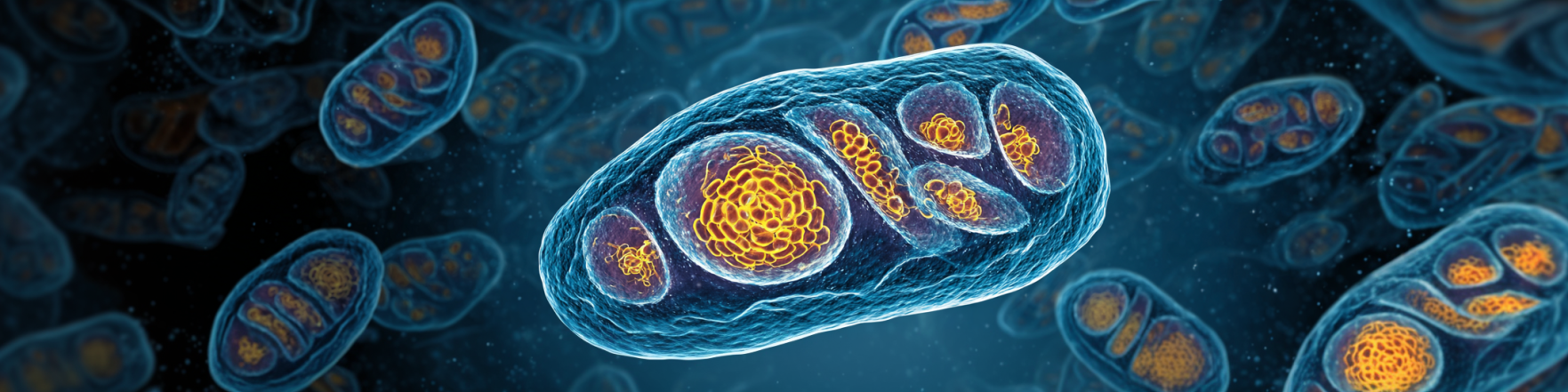 Illustration of mitochondria supporting fat burning and energy production for keto weight loss