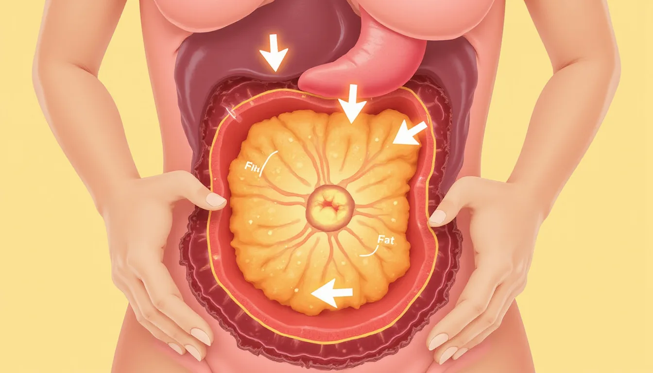 visceral fat guide: how to lose stubborn belly fat fast