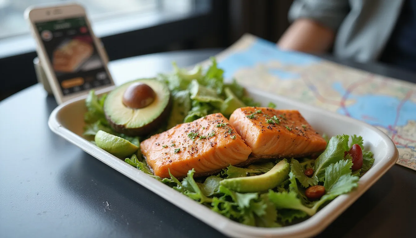 low carb travel survival guide: order healthy meals anywhere