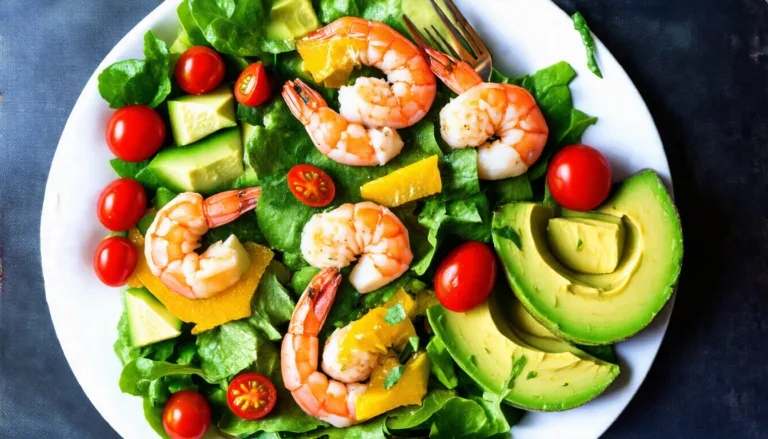 Delightfully Refreshing Shrimp and Avocado Salad: A Perfect Blend of Flavor and Nutrition!