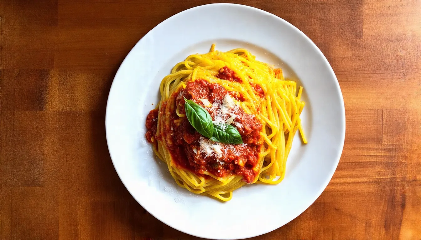Savor the Flavor: Delectable Spaghetti Squash Tossed in Rich Marinara Sauce