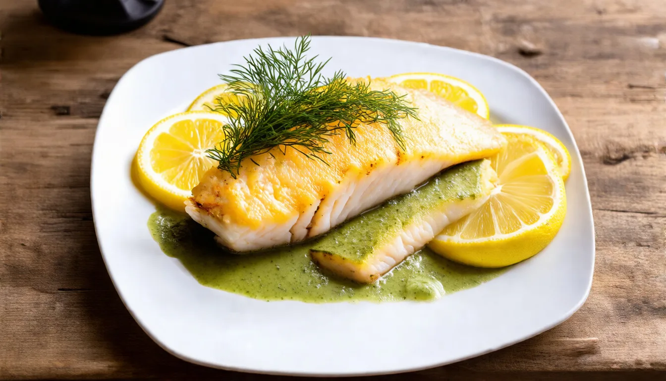 Zesty Baked Cod with Lemon and Fresh Dill: A Delightful Seafood Dish!