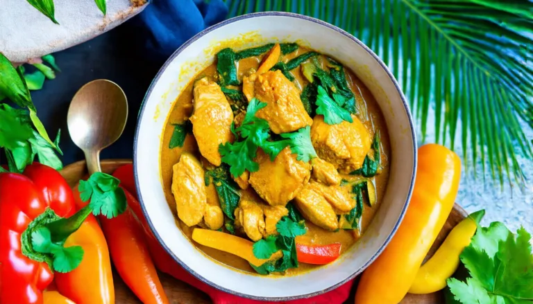 Luscious Chicken Curry with Creamy Coconut Milk: A Tropical Delight in Every Bite!