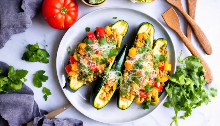 Deliciously Stuffed Zucchini Boats: A Healthy Twist on Your Favorite Comfort Food
