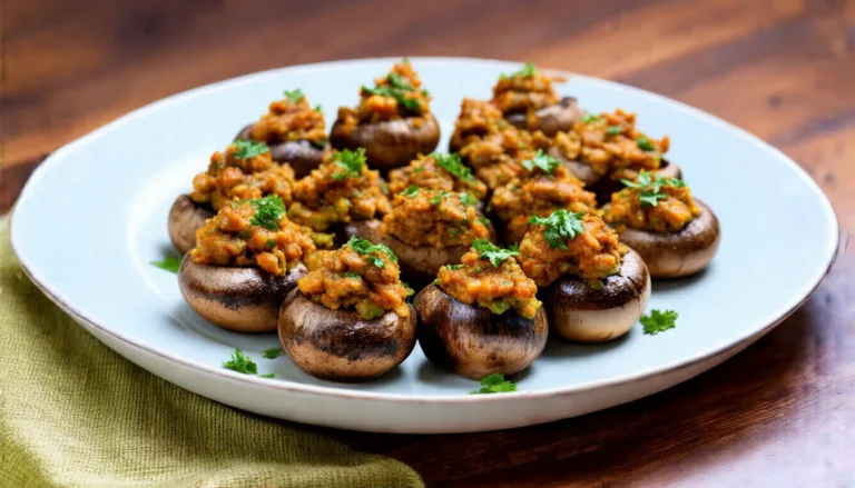 Savor the Flavor: Irresistible Stuffed Mushrooms with Savory Sausage Filling
